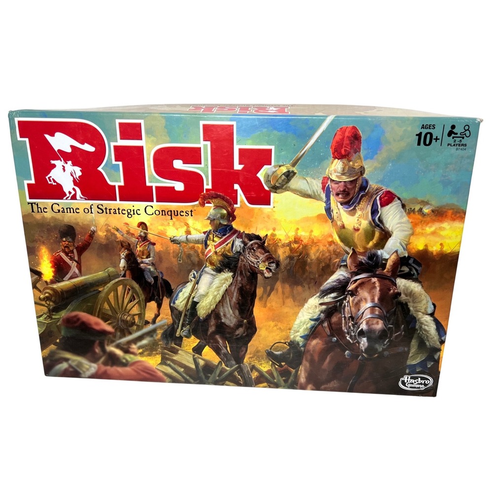 Risk The Game of Strategic‎ Conquest Board Game Hasbro Gaming Ages 10+